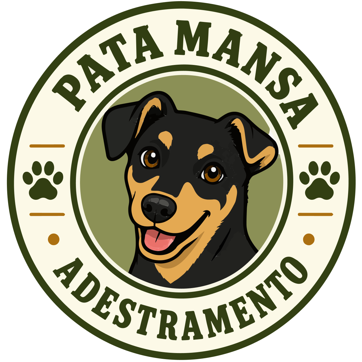 Logo Pata Mansa Adestramento